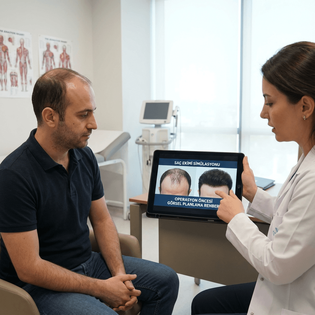 Hair Transplant Visualization Guide