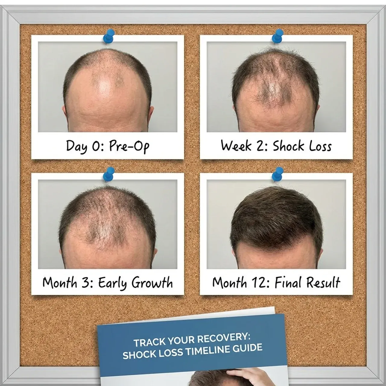 Shock Loss Timeline Hair Transplant Pictures: The Real Journey Visualized